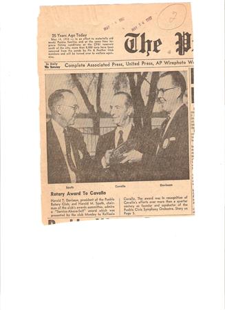 Newspaper Clippings  Rotary Club of Pueblo #43