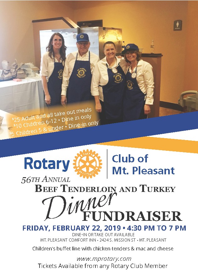 Rotary Beef Dinner Rotary Club Of Mt Pleasant