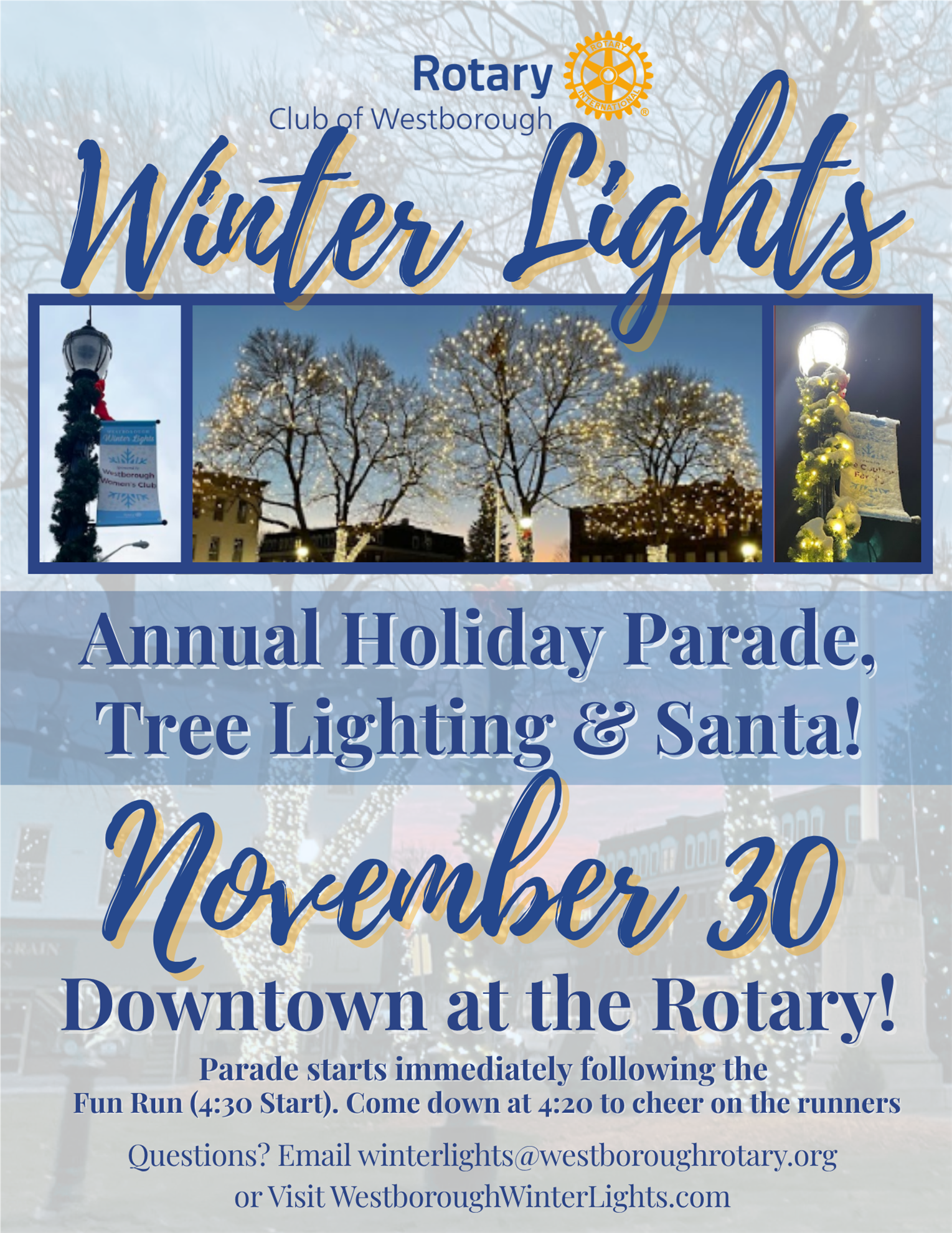 Winter Lights - Parade, Tree Lighting & Santa