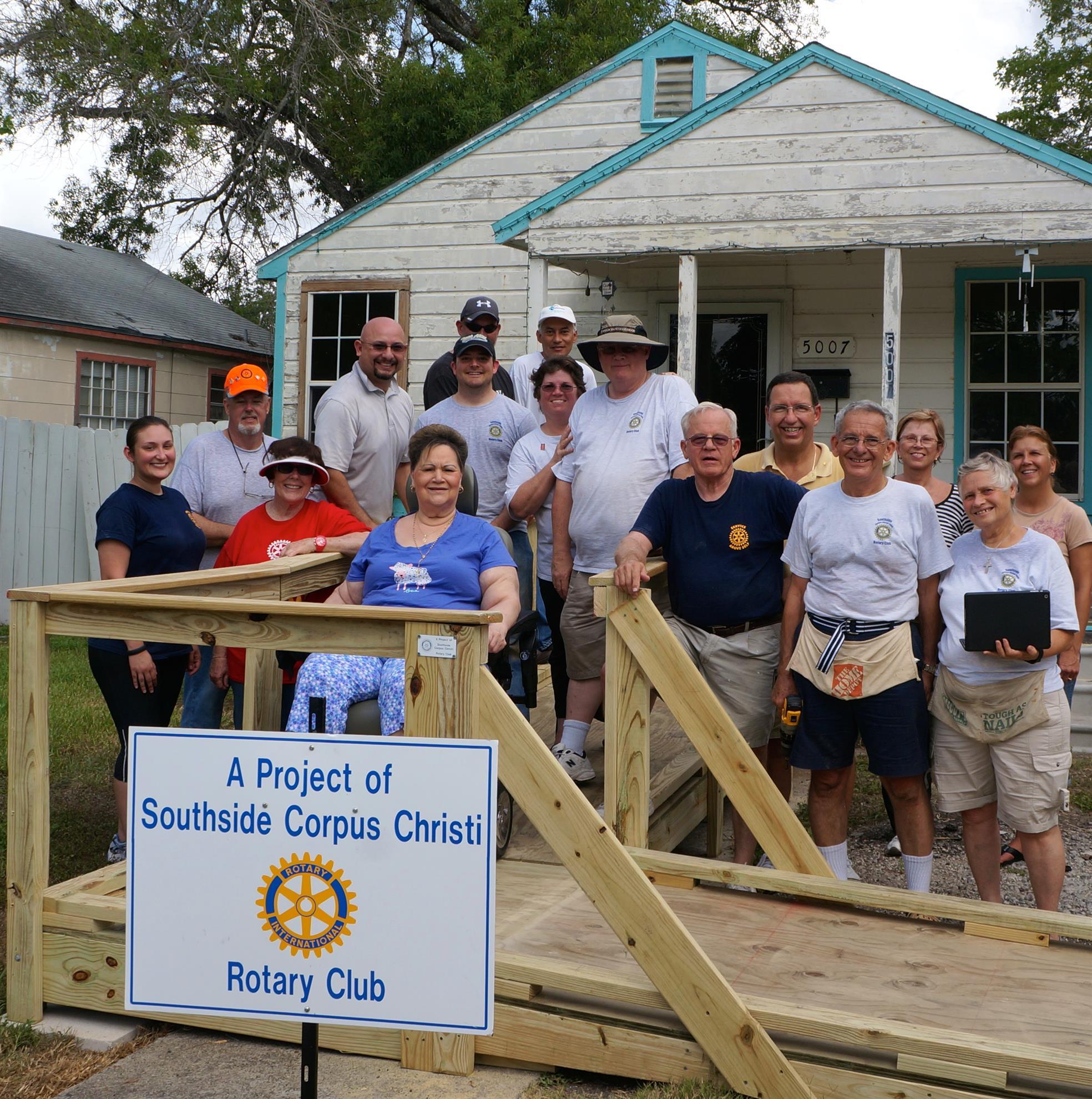 Service Projects Rotary Club Of Southside Corpus Christi