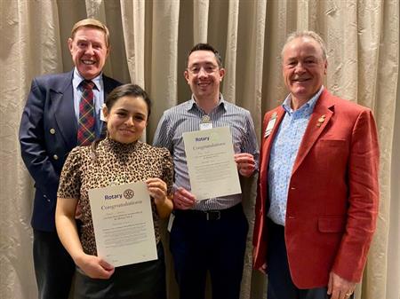 Induction of Alex Yepes & Maria Garces