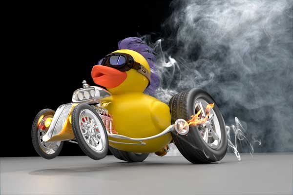 Duck Hot Rod by Matt McKee