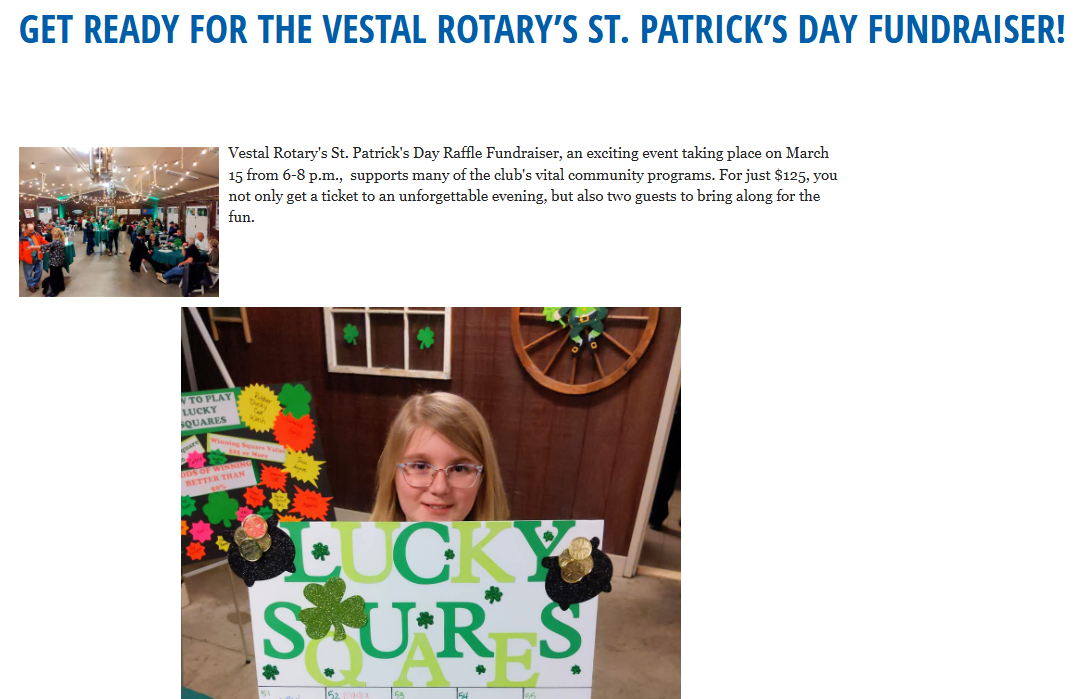 CNY Shoutout for upcoming St. Pats event!