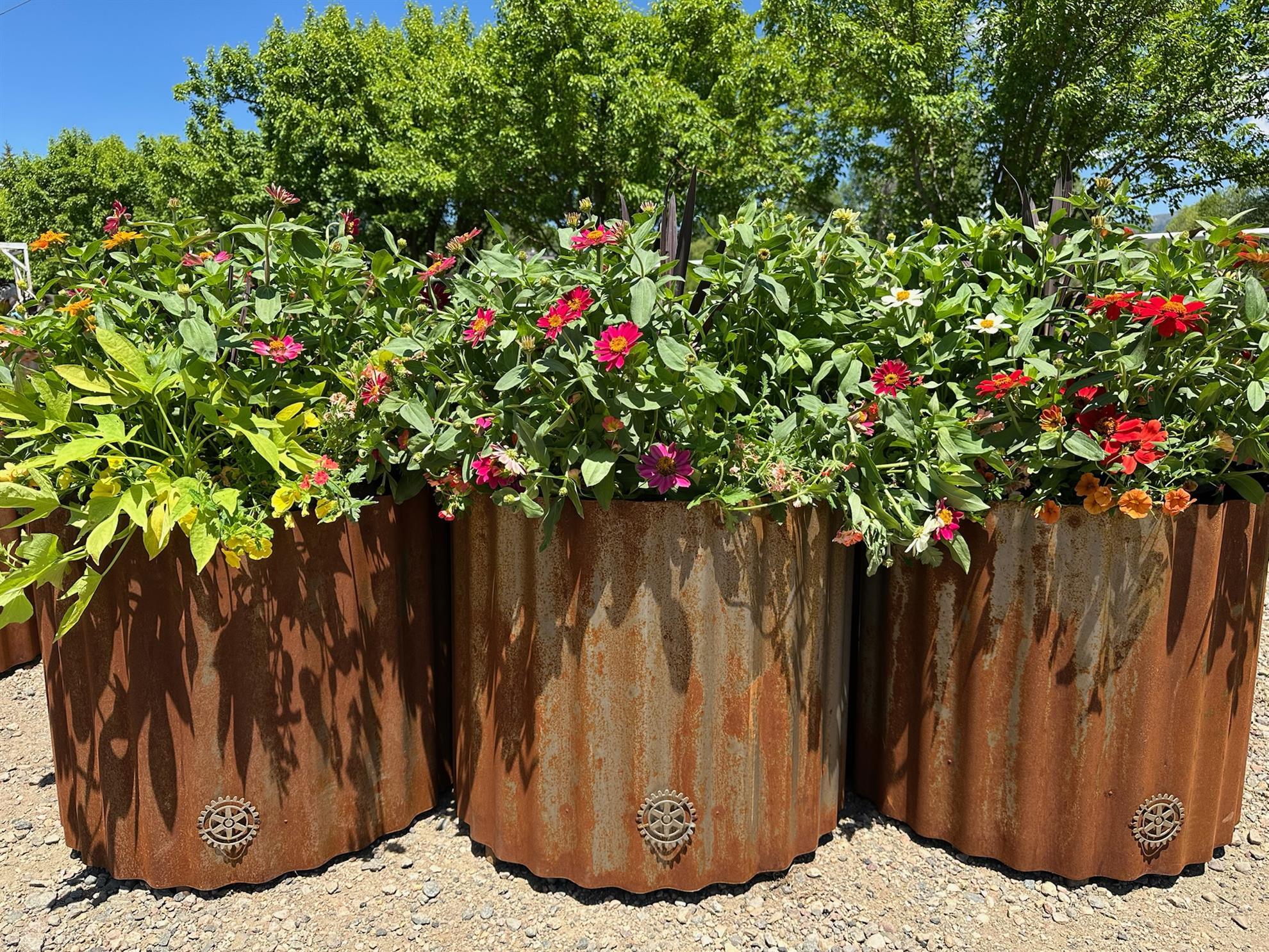 Flower Barrels