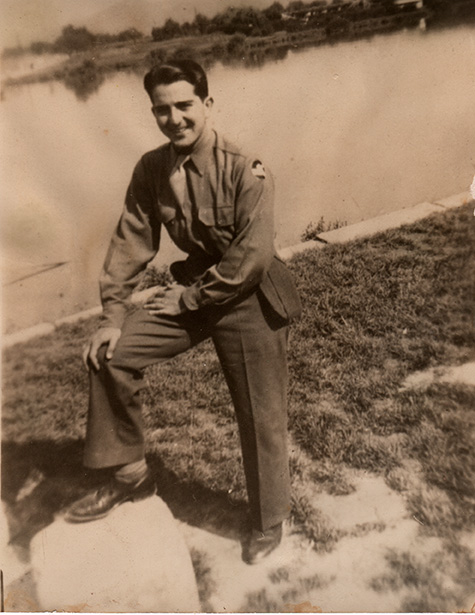 Barry Jones, 1944 in Italy