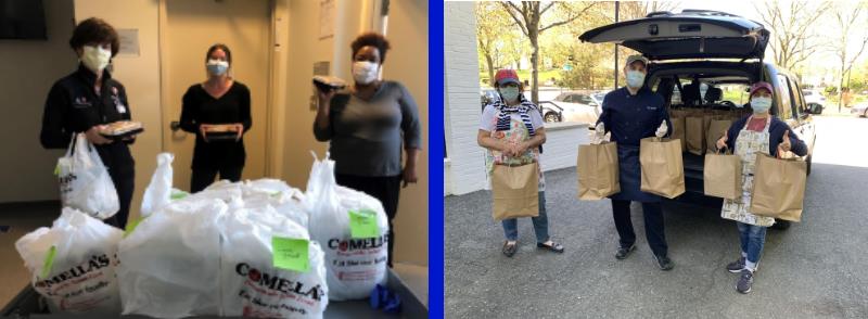 Helping Healthcare Workers By Delivering Meals During The Pandemic