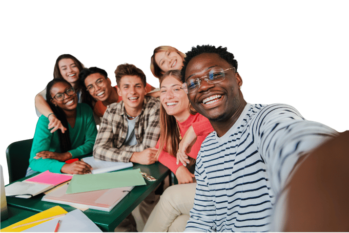 Young people supported by Wellesley Rotary