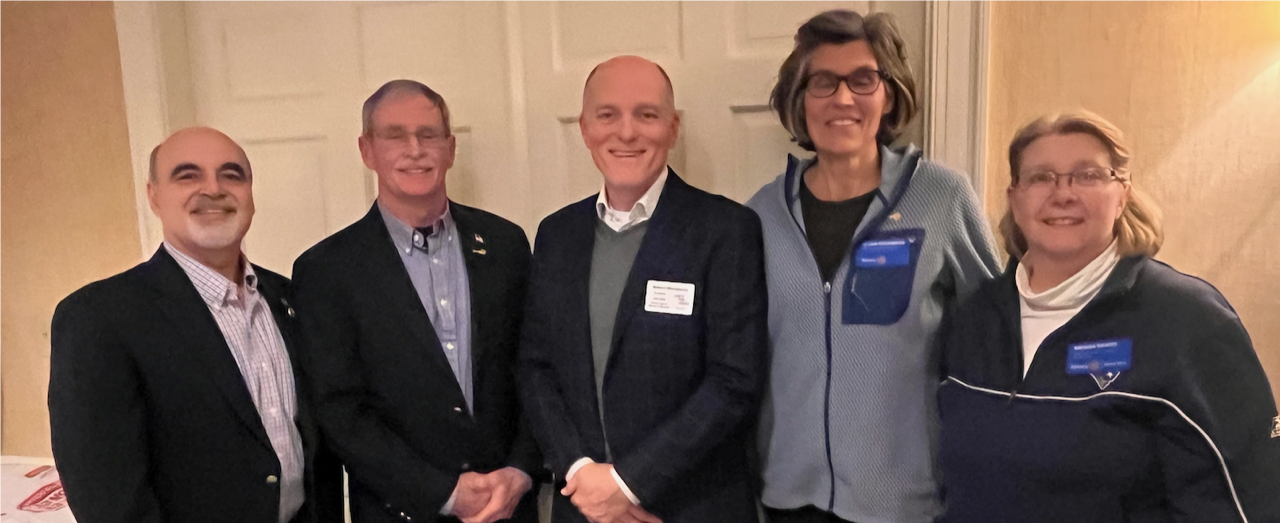 new members Rich Devlin and Susan Fitzgibbons