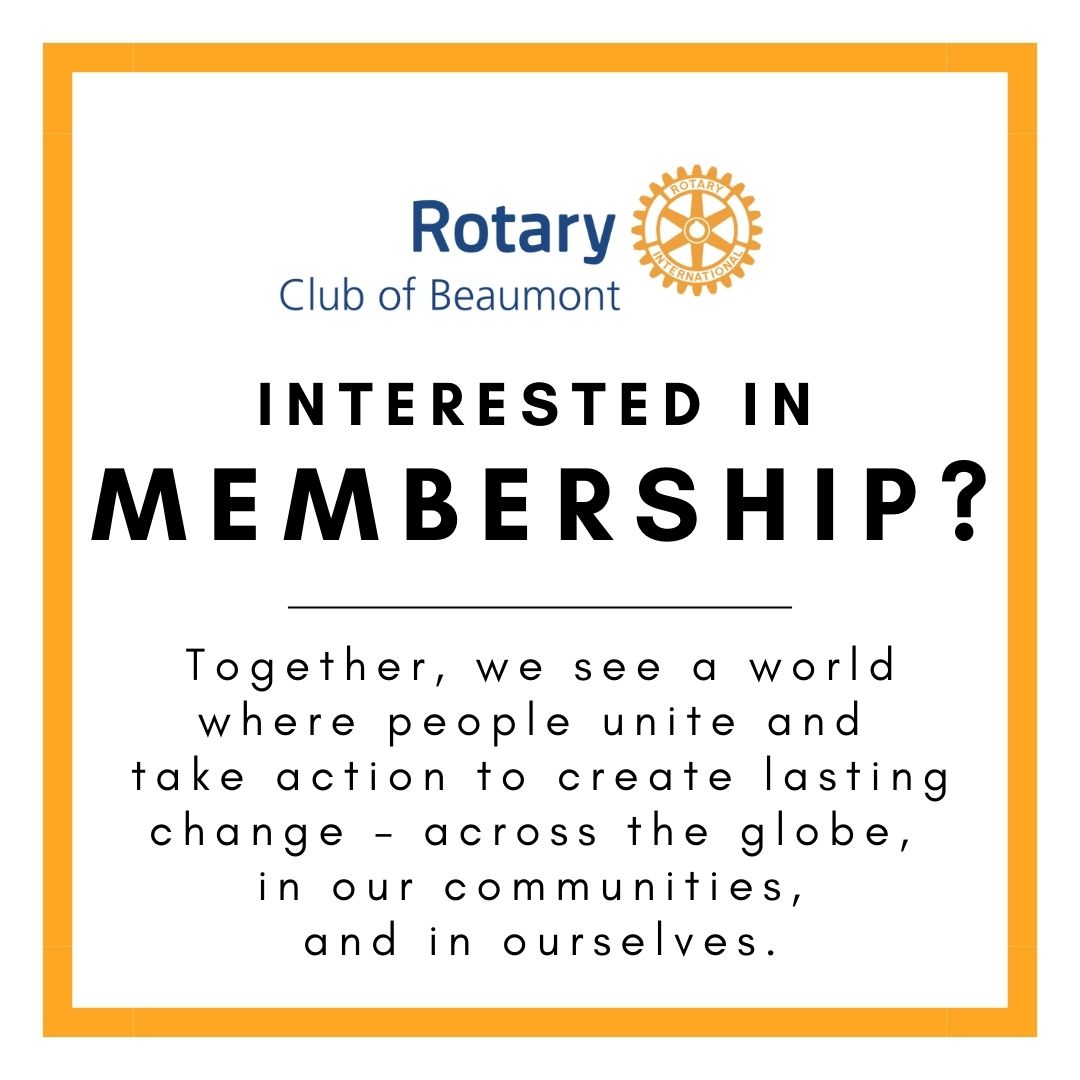 Home Page Beaumont Rotary Club