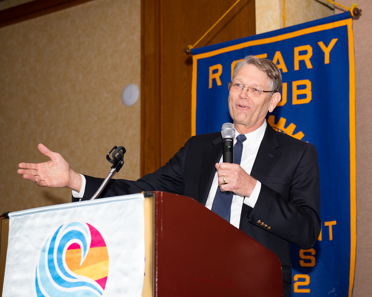 04 10 19 Dr. Bert Brown Internal Medicine Beaumont Rotary Club