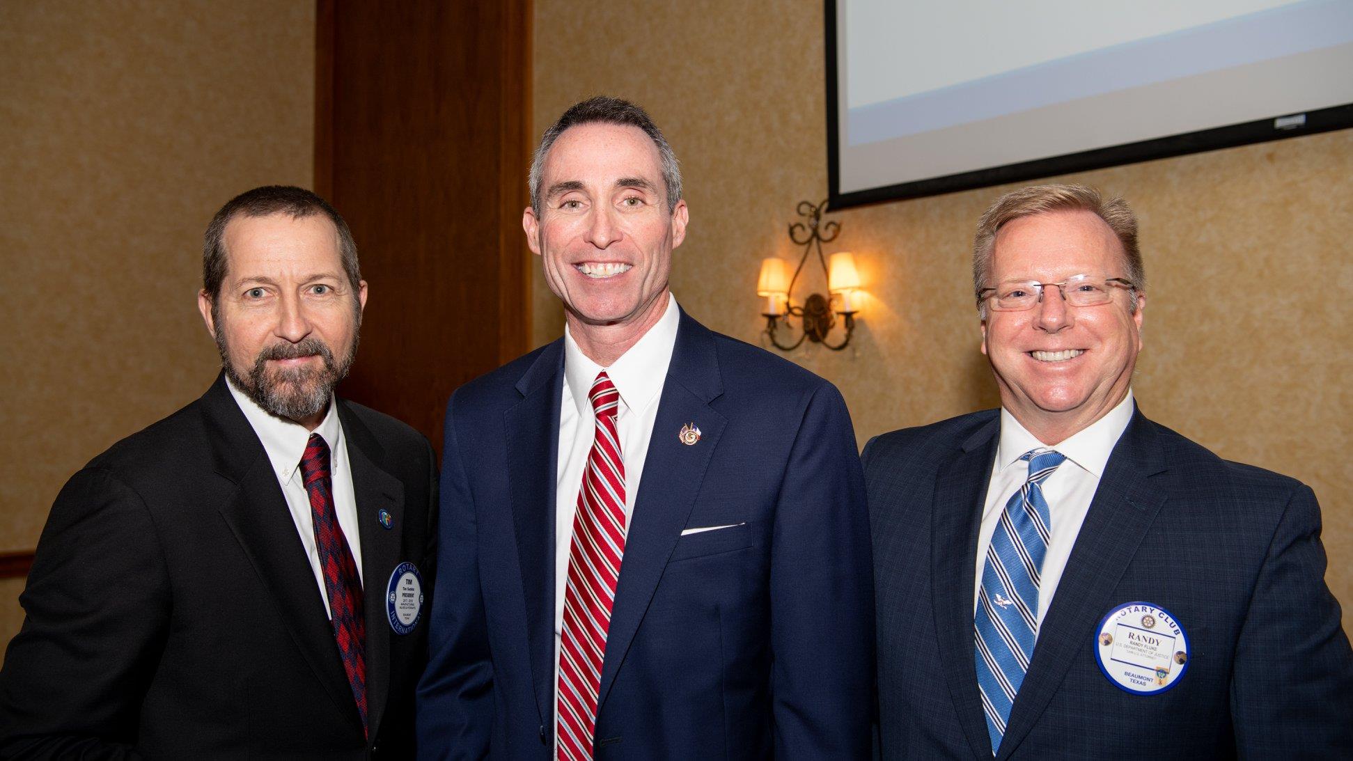 04 25 18 John Ross US Attorney Beaumont Rotary Club