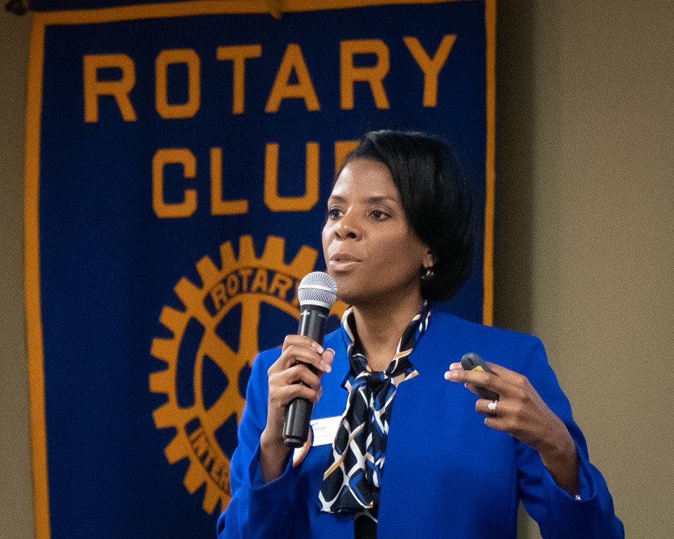 103019 Dr. Shannon Allen, BISD Beaumont Rotary Club