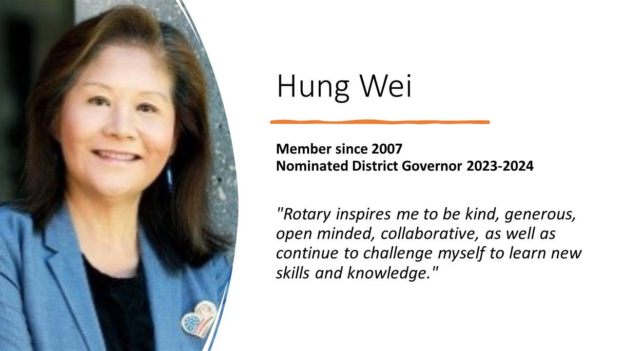 Hung Wei- Testimonial about Rotary