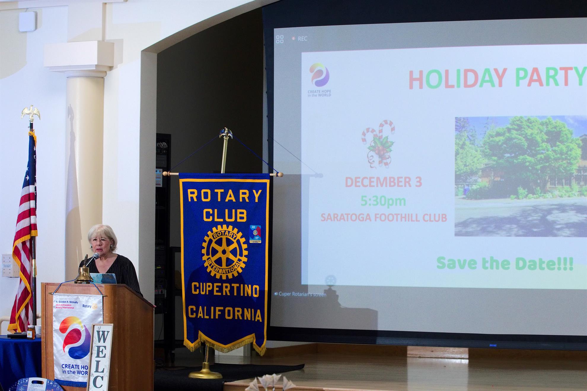 November 1 Meeting Notes | The Rotary Club of Cupertino