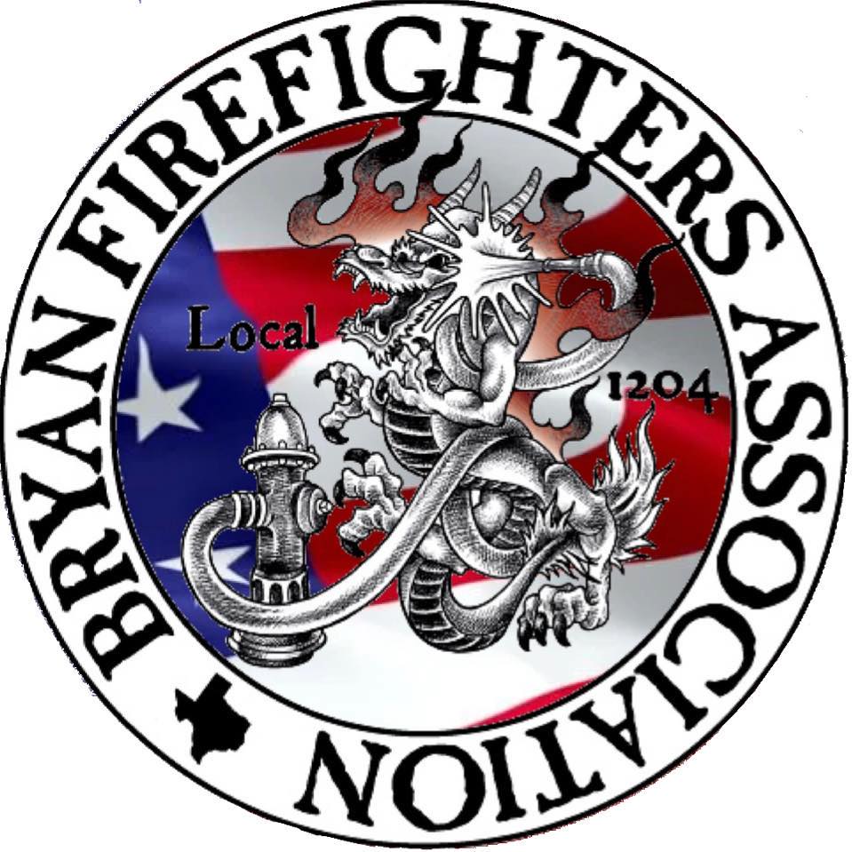 logo for bryan firefighters association