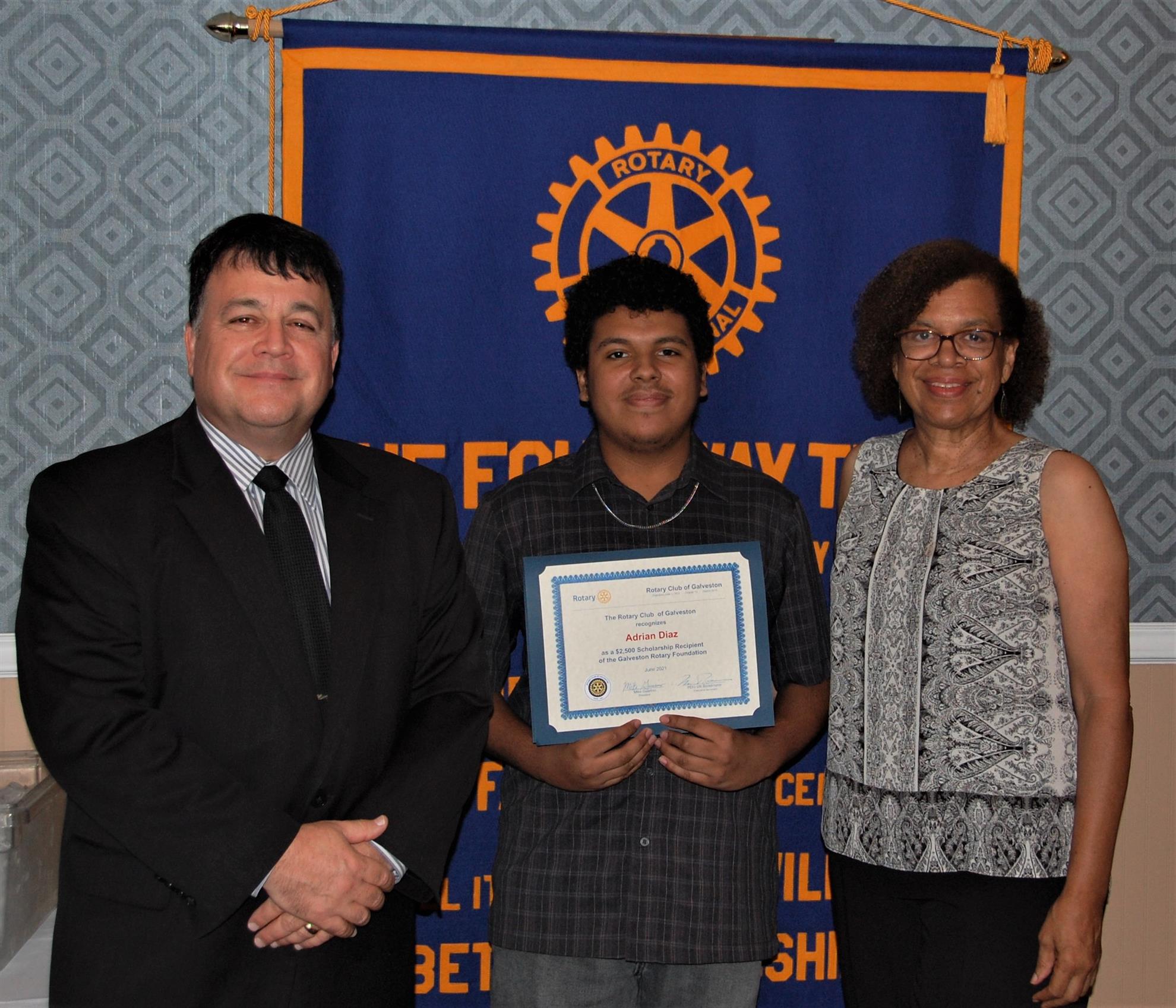 Rotary Scholarship Awarded to Odyssey Academy Student Rotary Club of