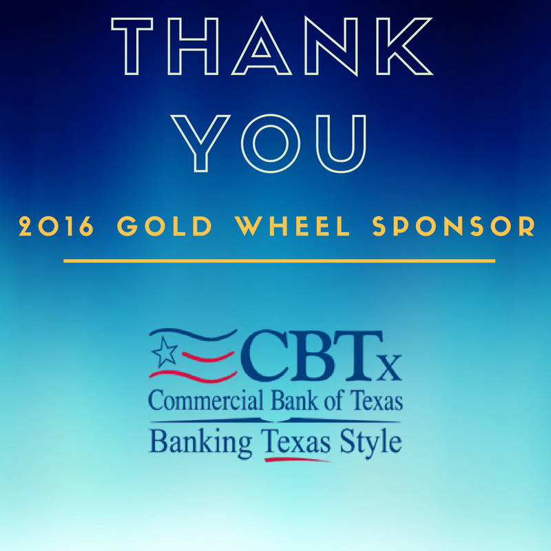 Commercial Bank of Texas is a Gold Wheel Sponsor! Rotary Club of