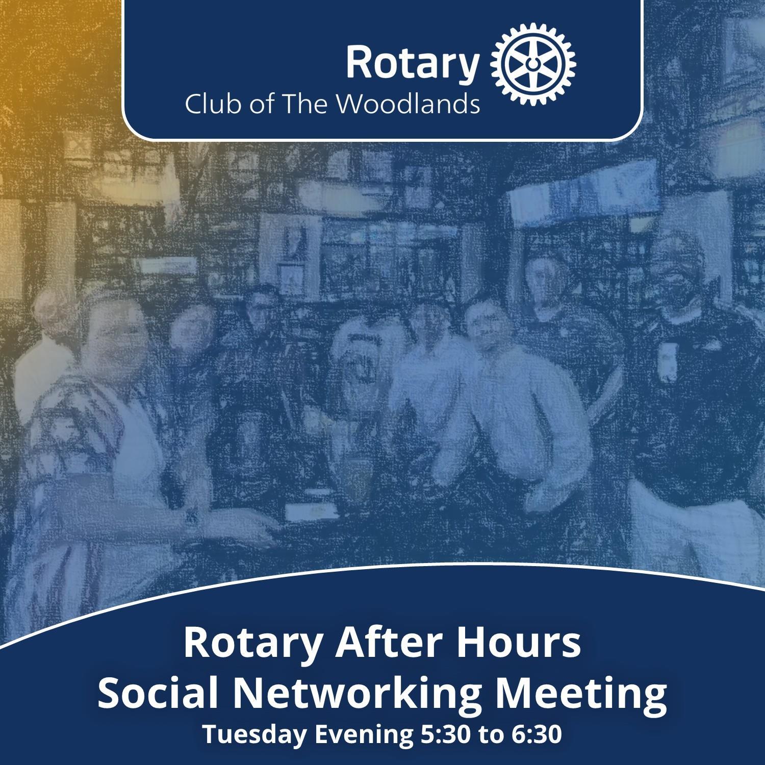 Rotary After Hours - Social Networking Meeting | Rotary Club of The ...