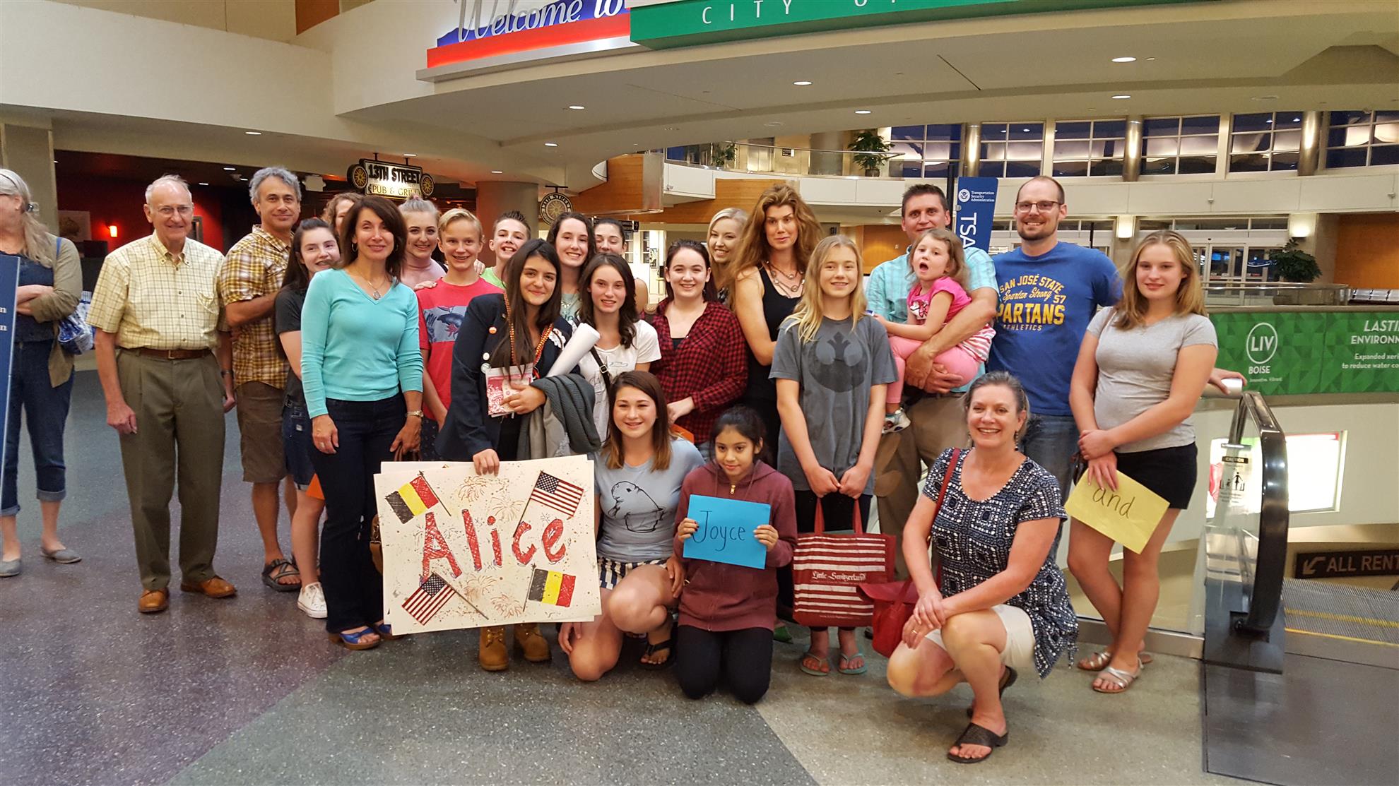 IFAA Interact and EGC welcoming exchange student to Boise