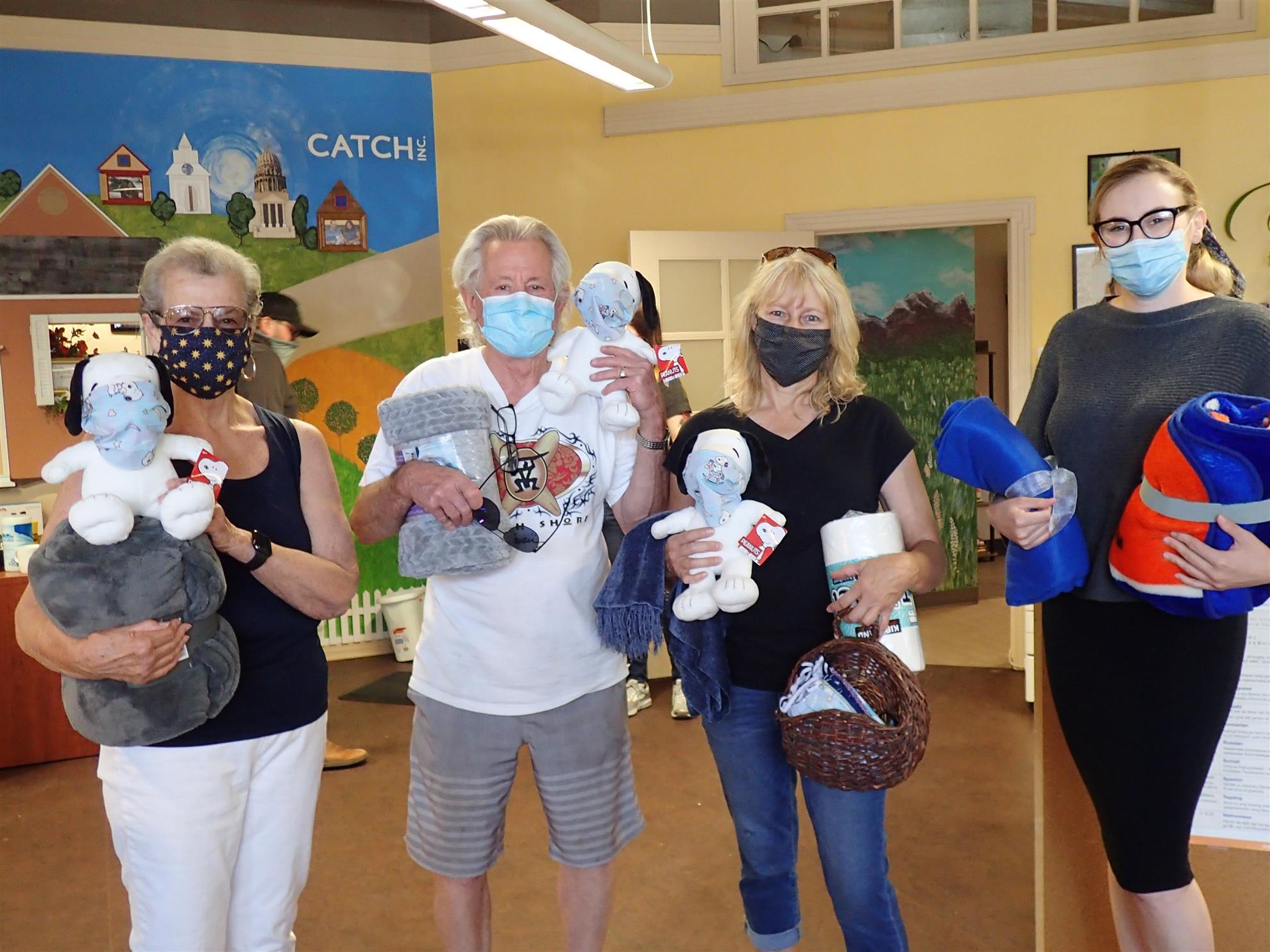 Providing supplies to CATCH