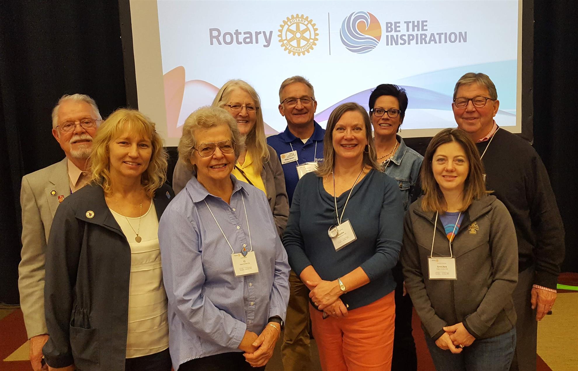 Eagle/Garden City members at the District Celebration. NChavez photo.