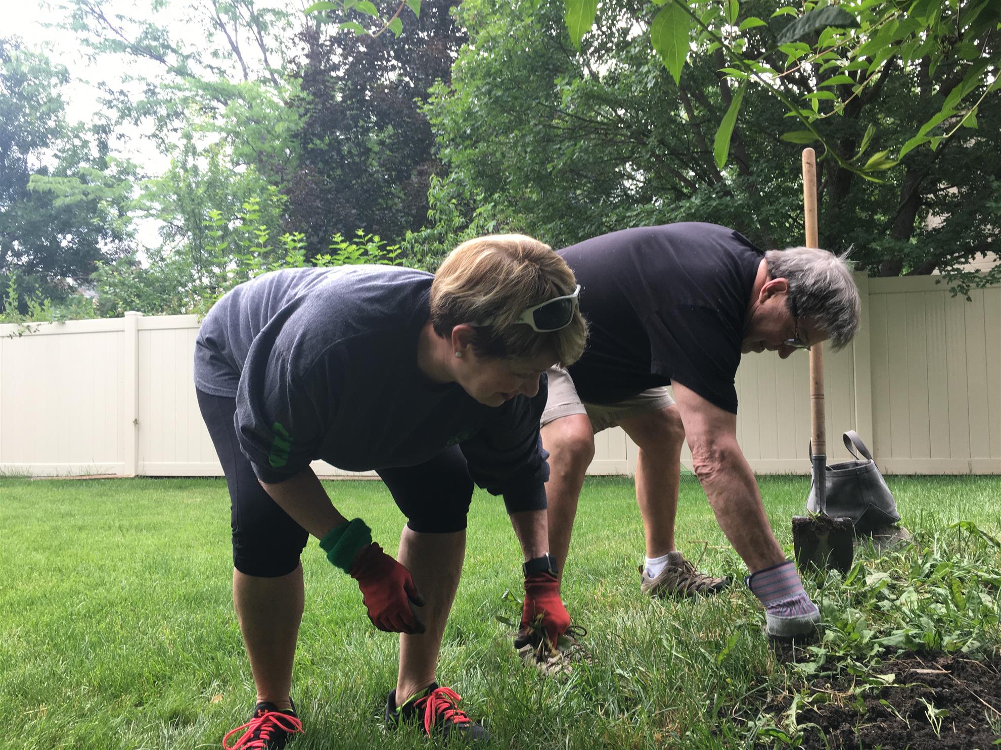 Yardwork  at JEMfriends