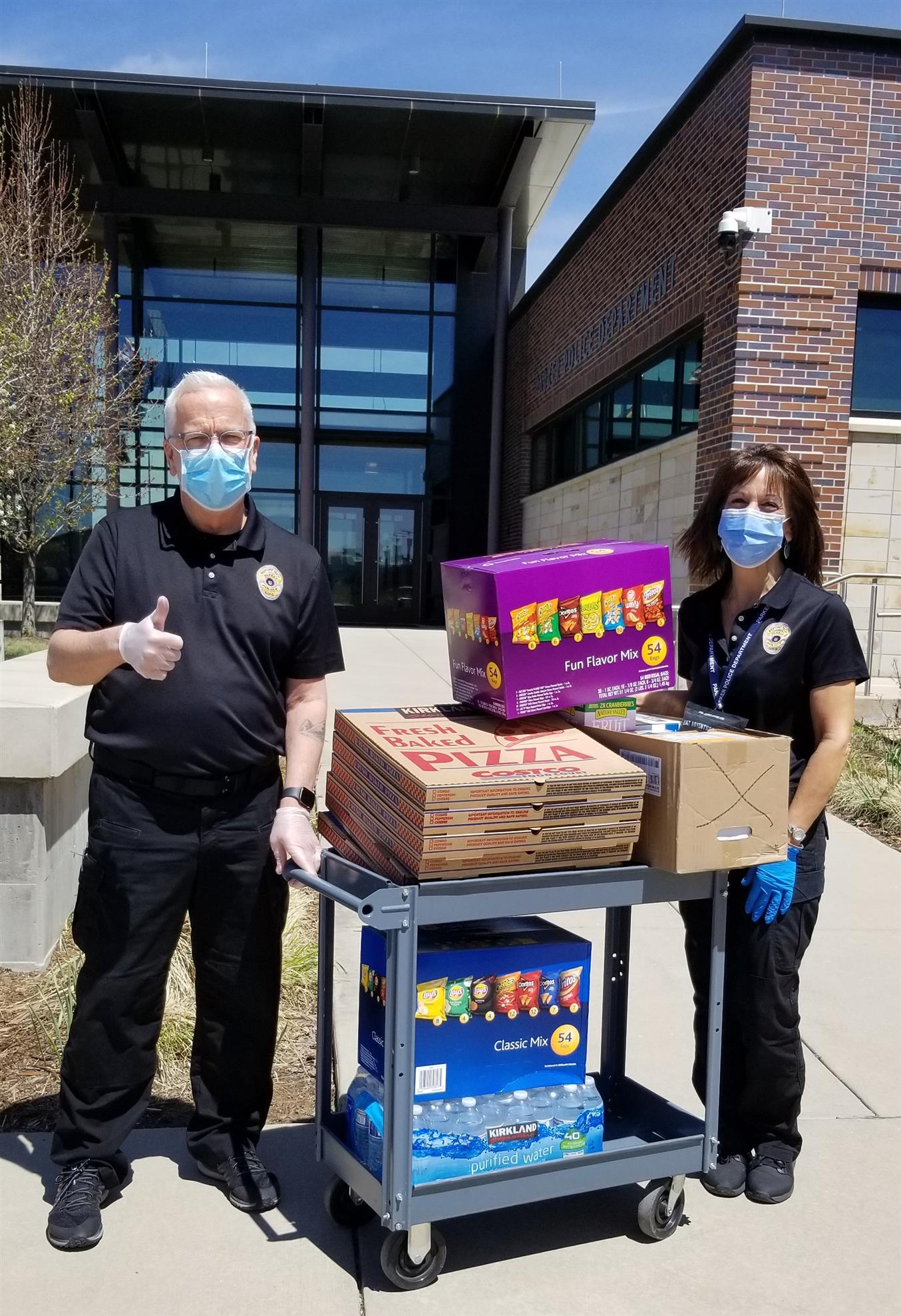 Pizza and Snack for Front-Line Workers | Rotary Club of Parker