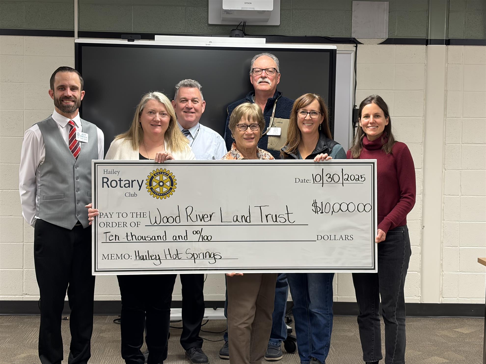 Wood River Land Trust Donation