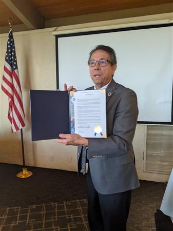 Mayor Ortega & SDSK Proclamation