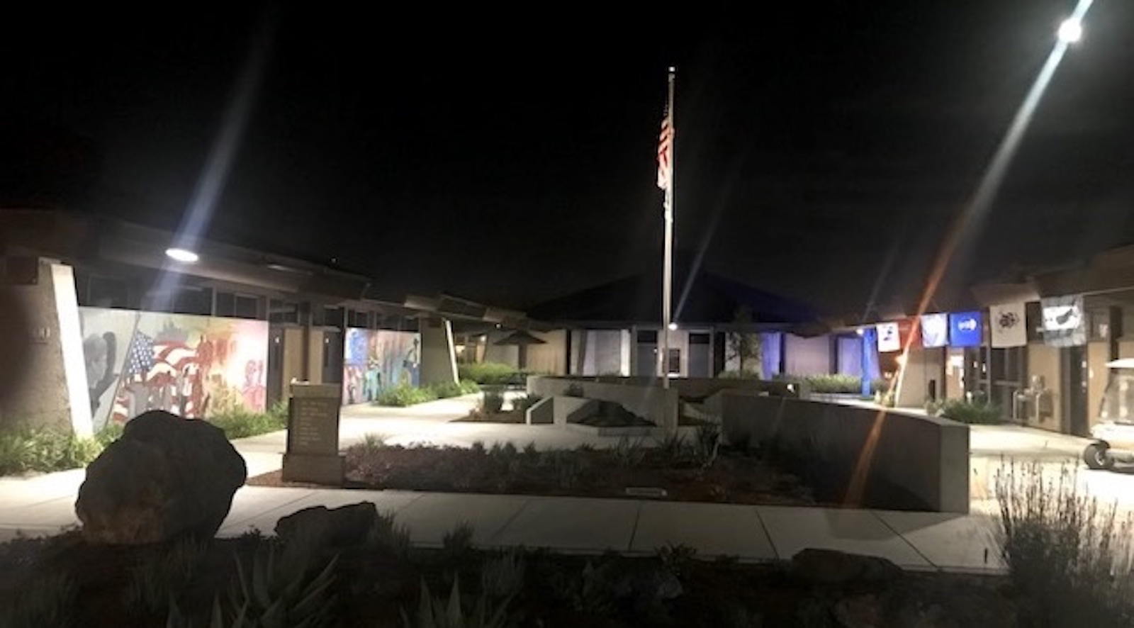 Veterans' Plaza Foothill College