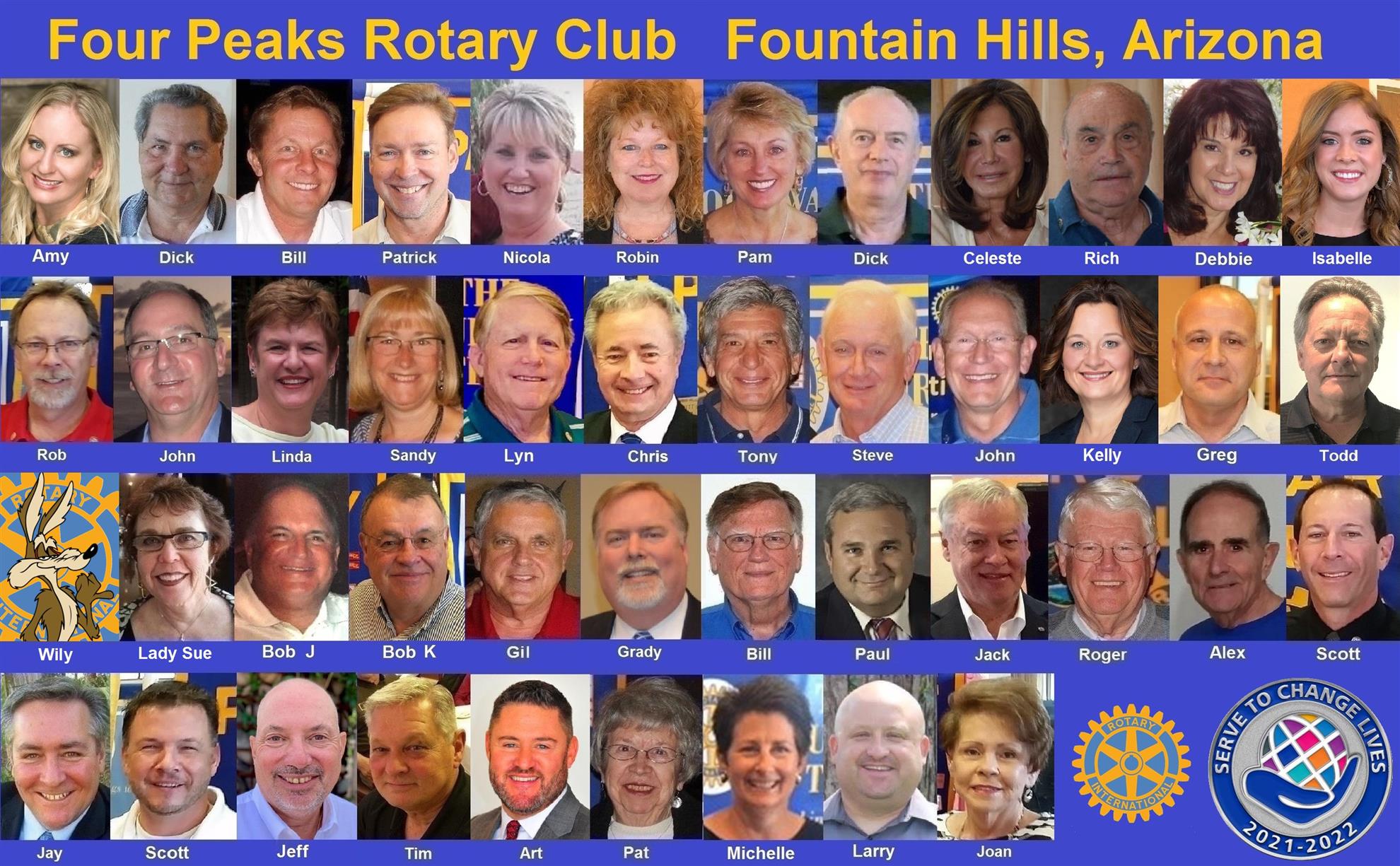 what does a rotary club member do