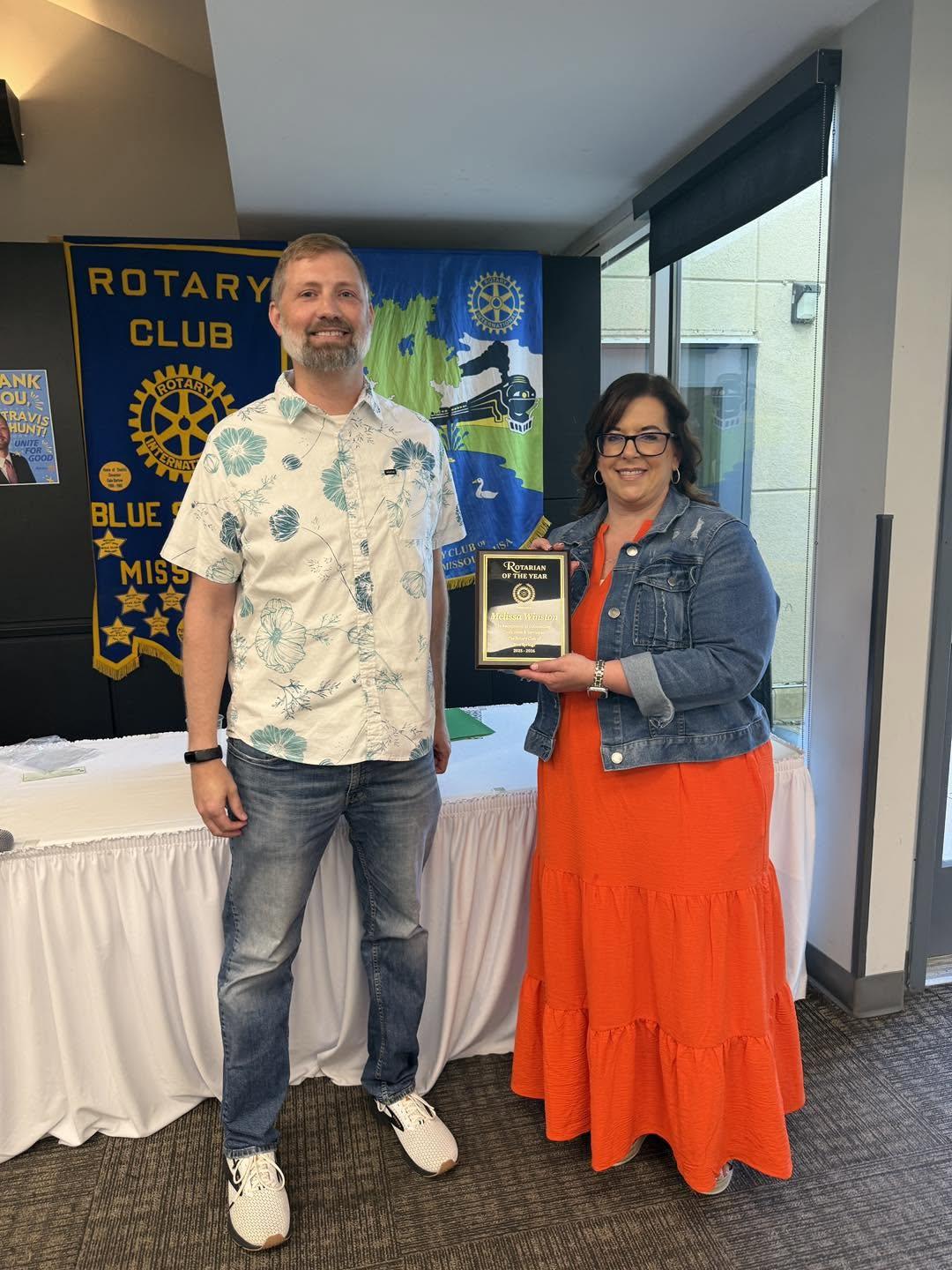 Melissa Winston, Rotarian of the Year 2026