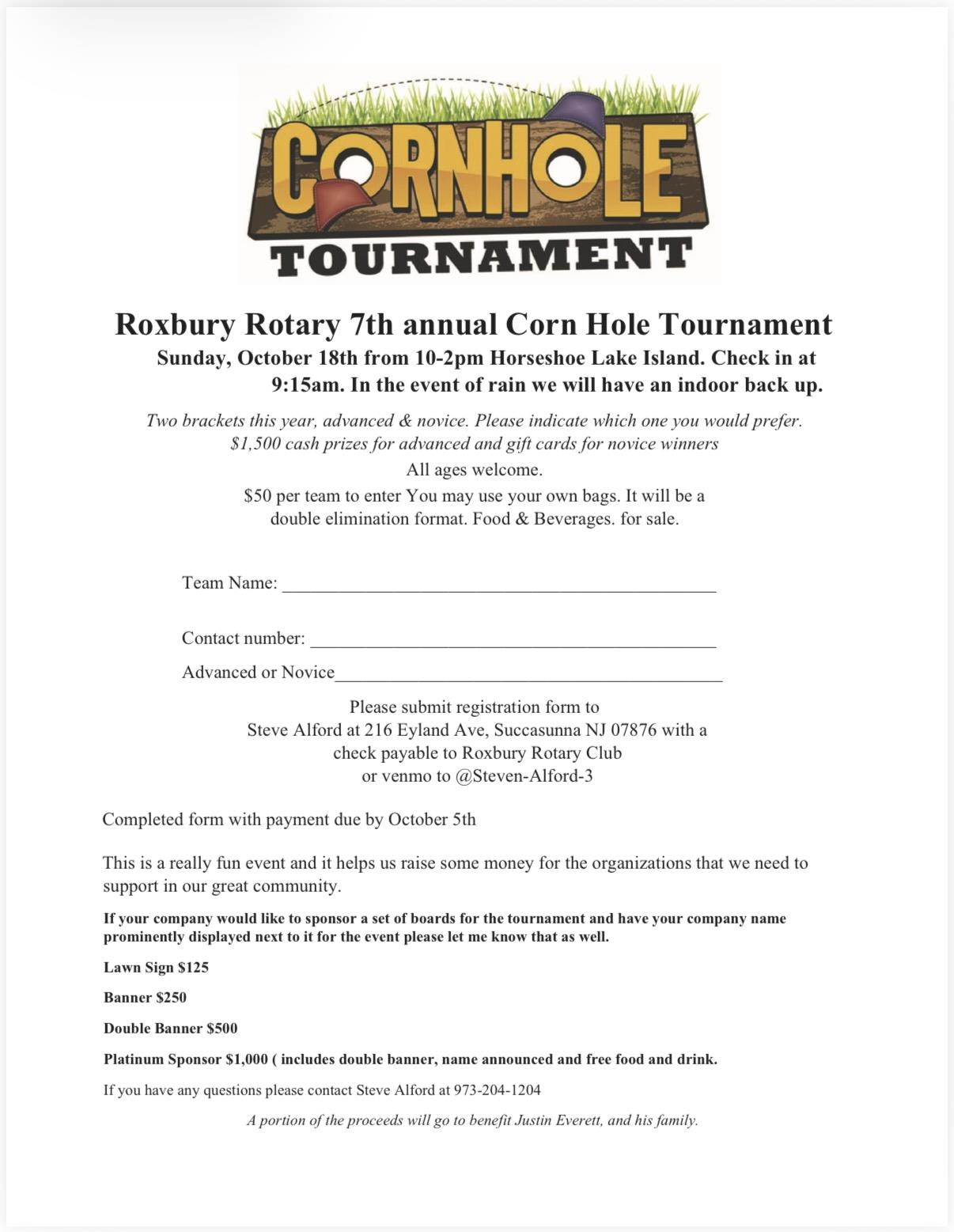Cornhole Flyer