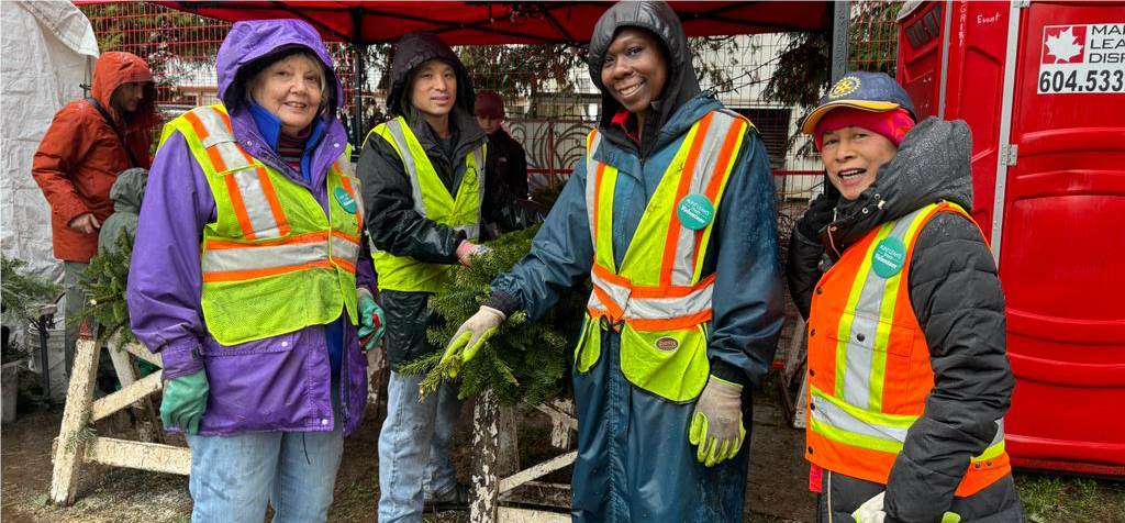 Aunt Leah's Christmas Trees Volunteering