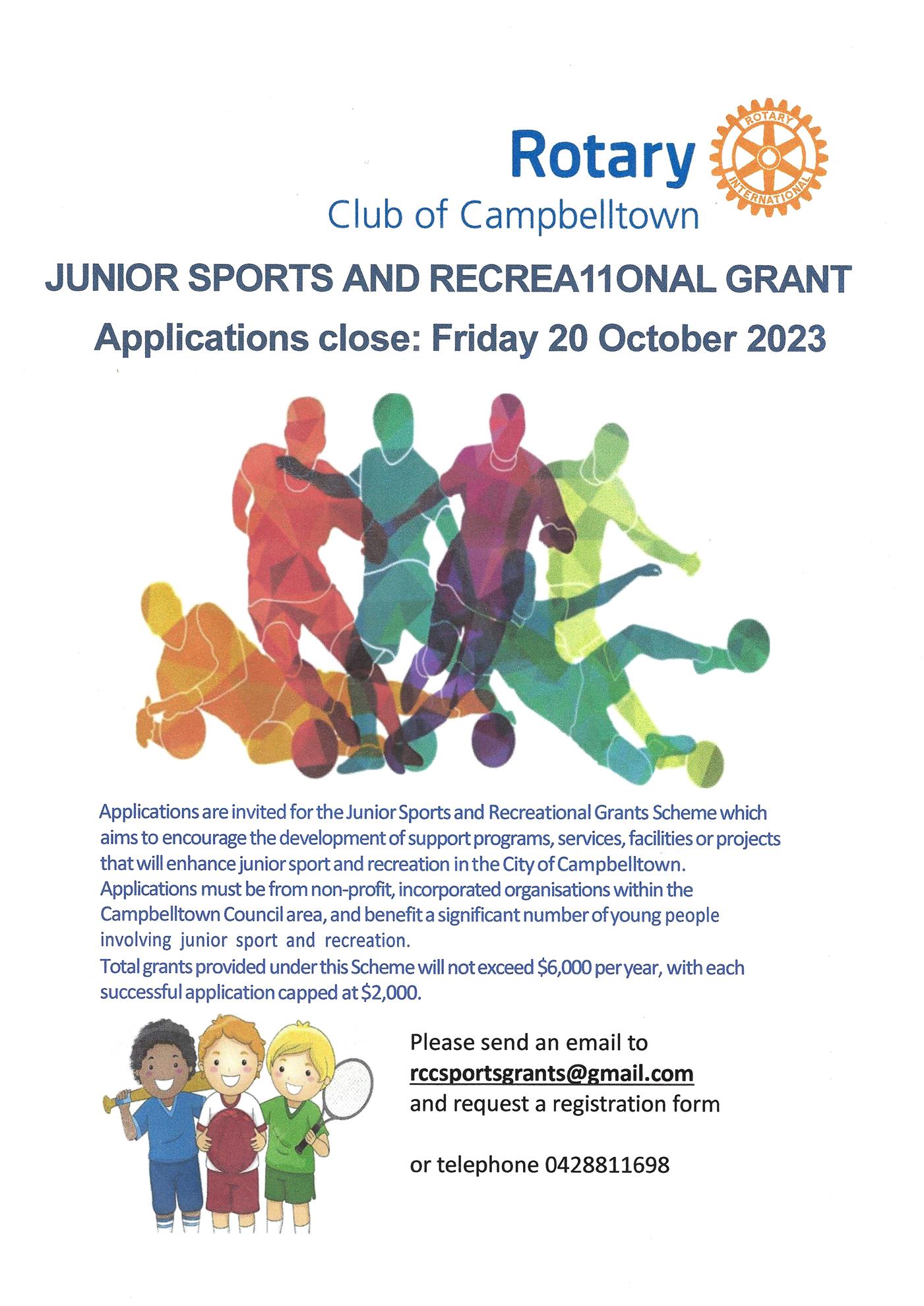 youth sports travel grants