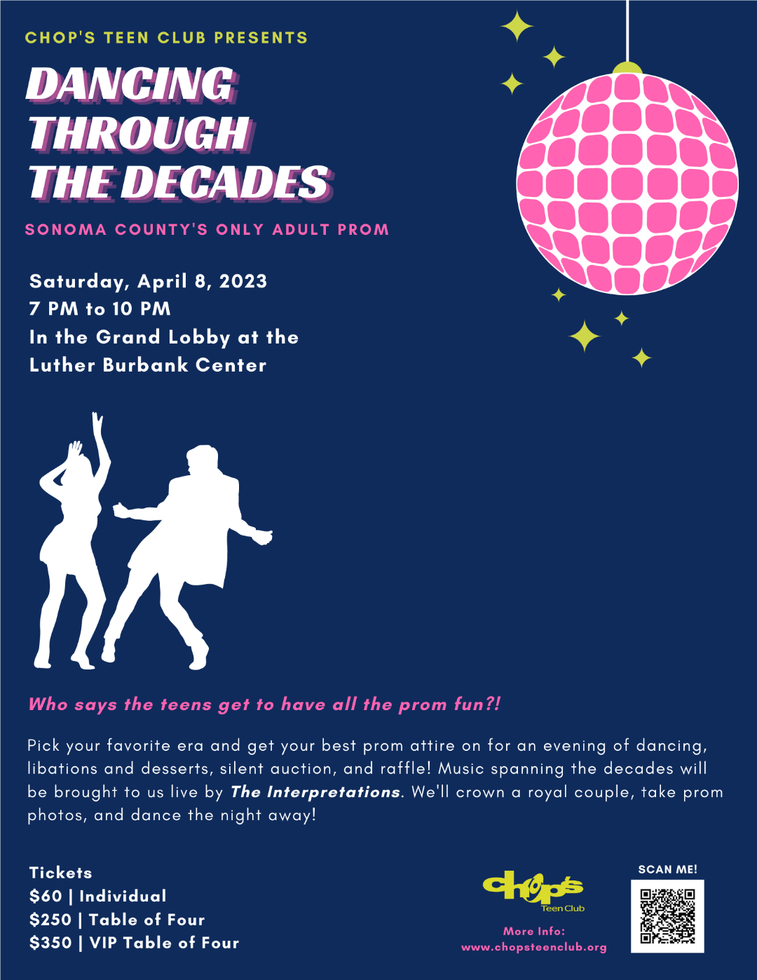 Chops Teen Club Presents Rotary Club of Santa Rosa Sunrise