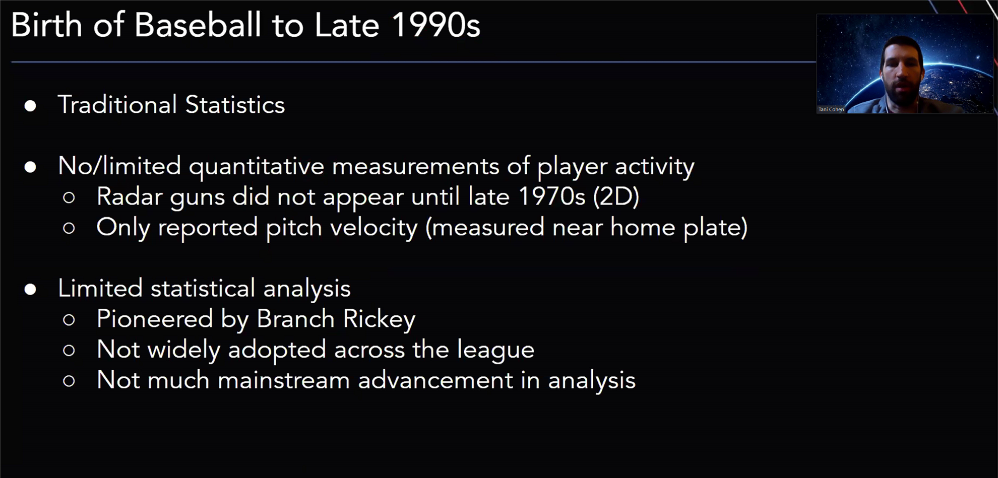 Baseball Tracking & Analysis