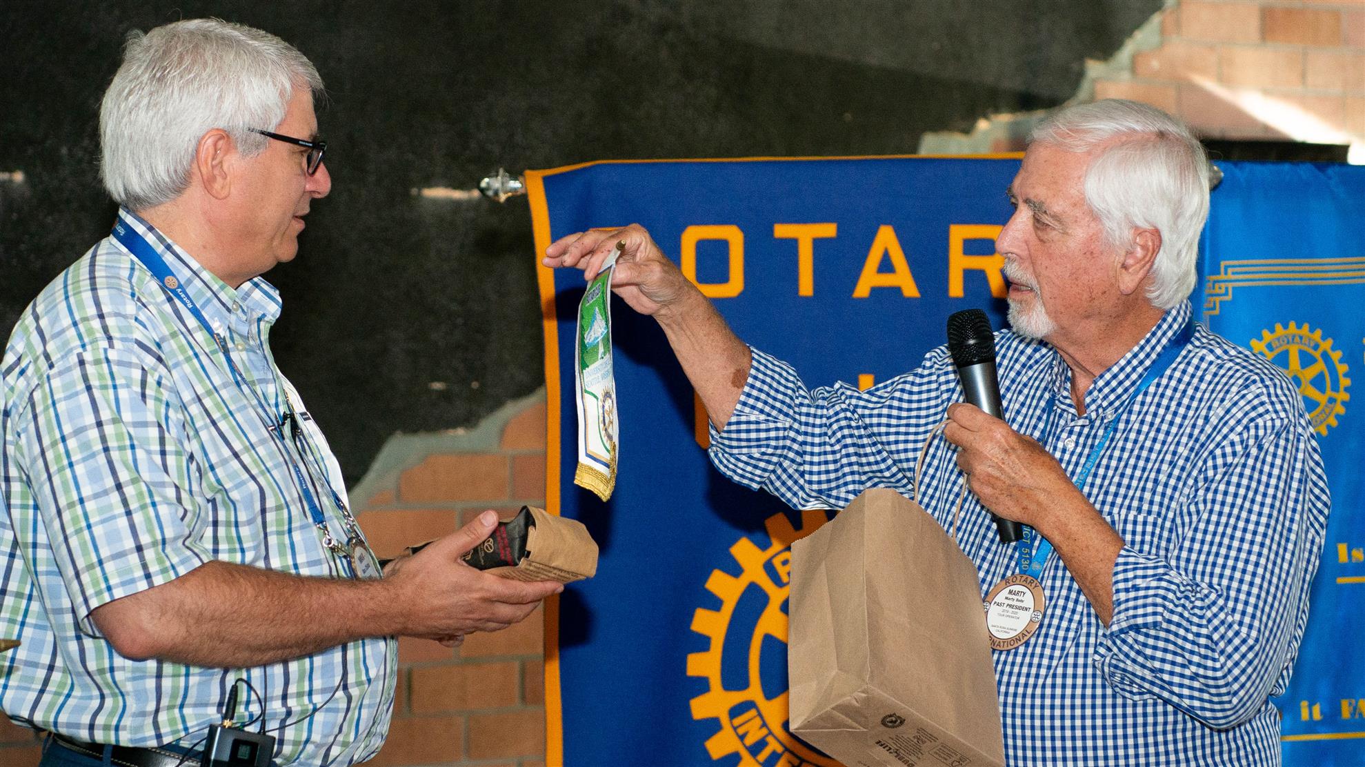 President Max and Marty Behr