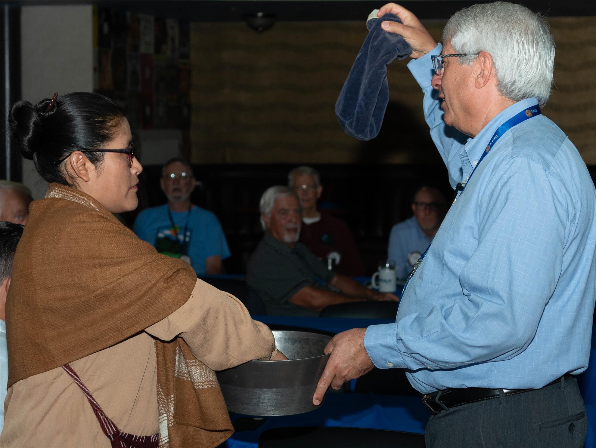 Speaker Magaly Quispe and President Max