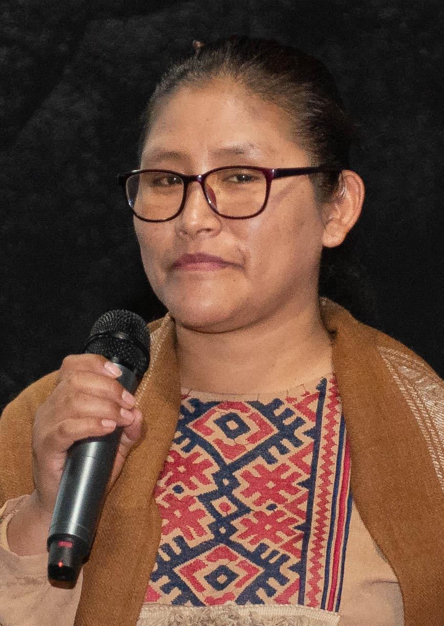 Speaker Magaly Quispe