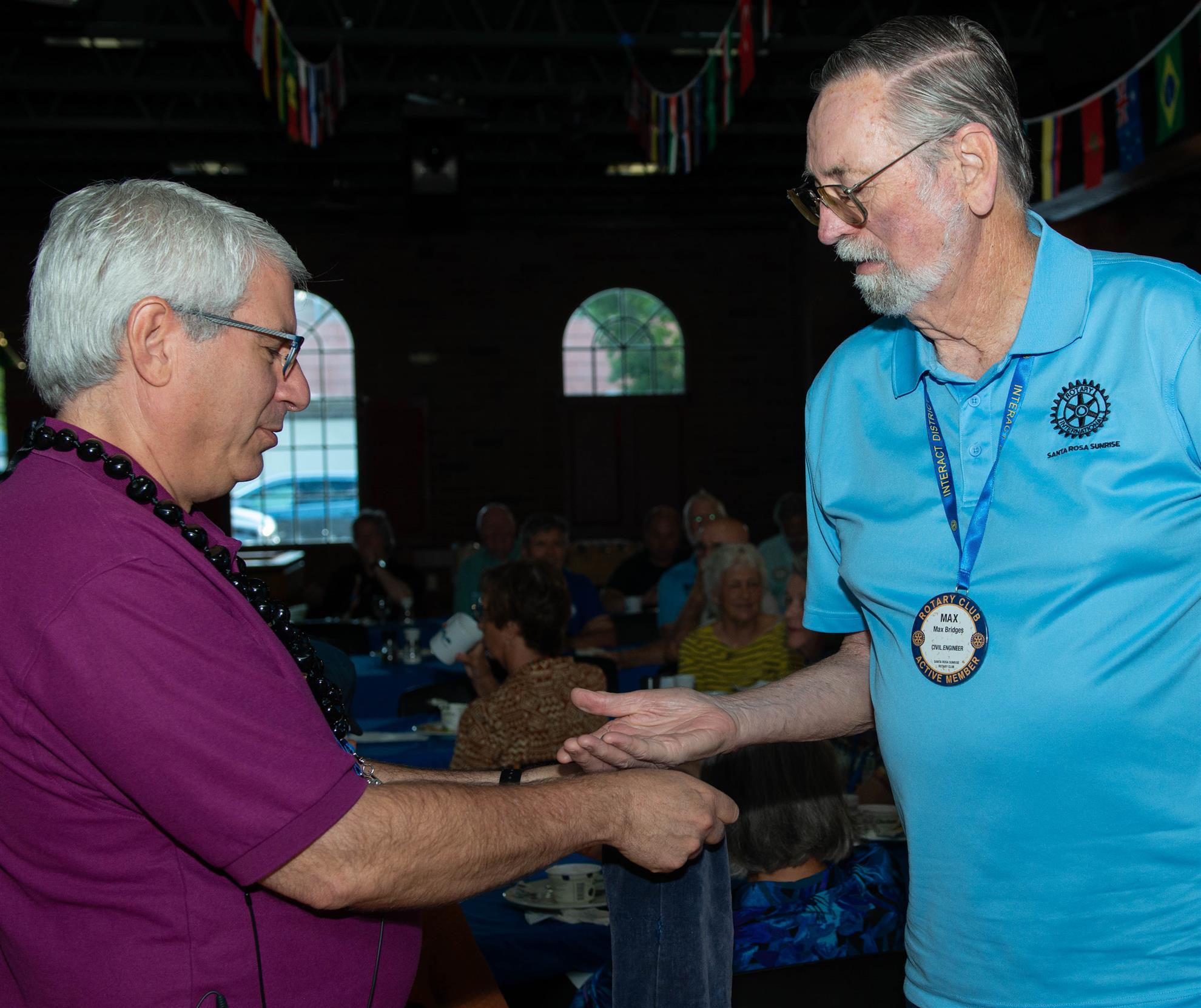 President Max and Max Bridges