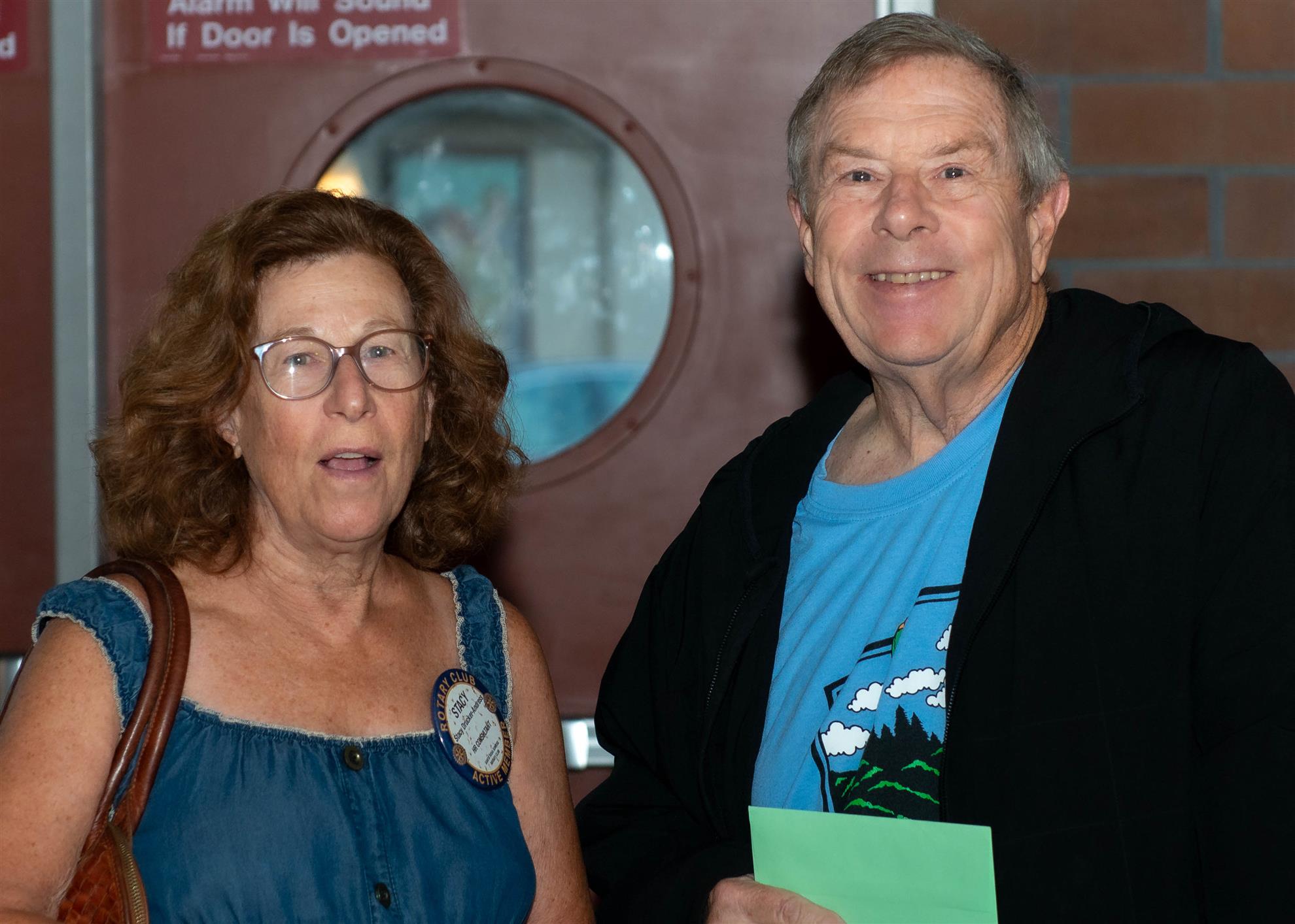 Stacy Andress and Peter Treleaven