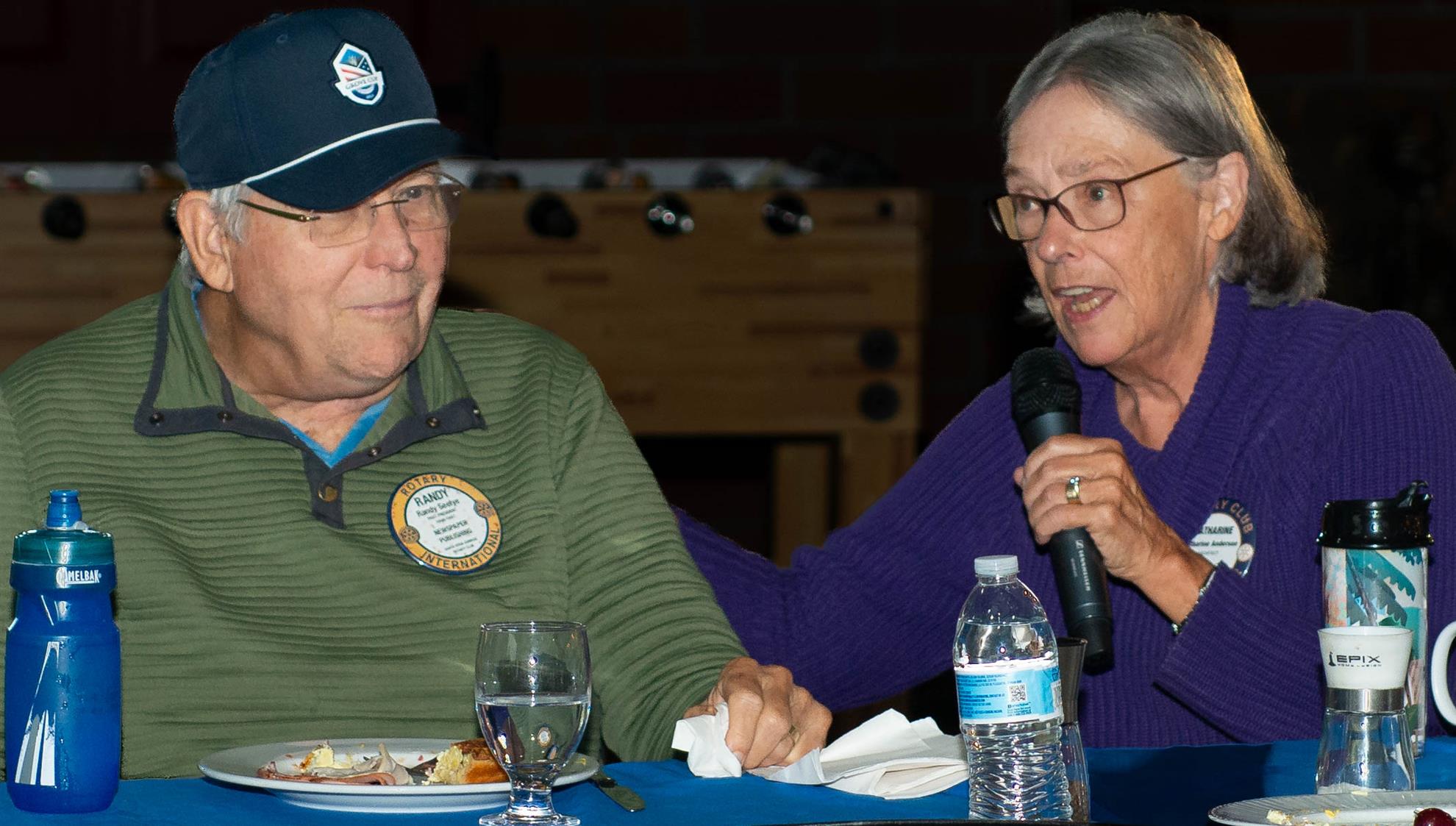 Randy Seelye and Katharine Anderson