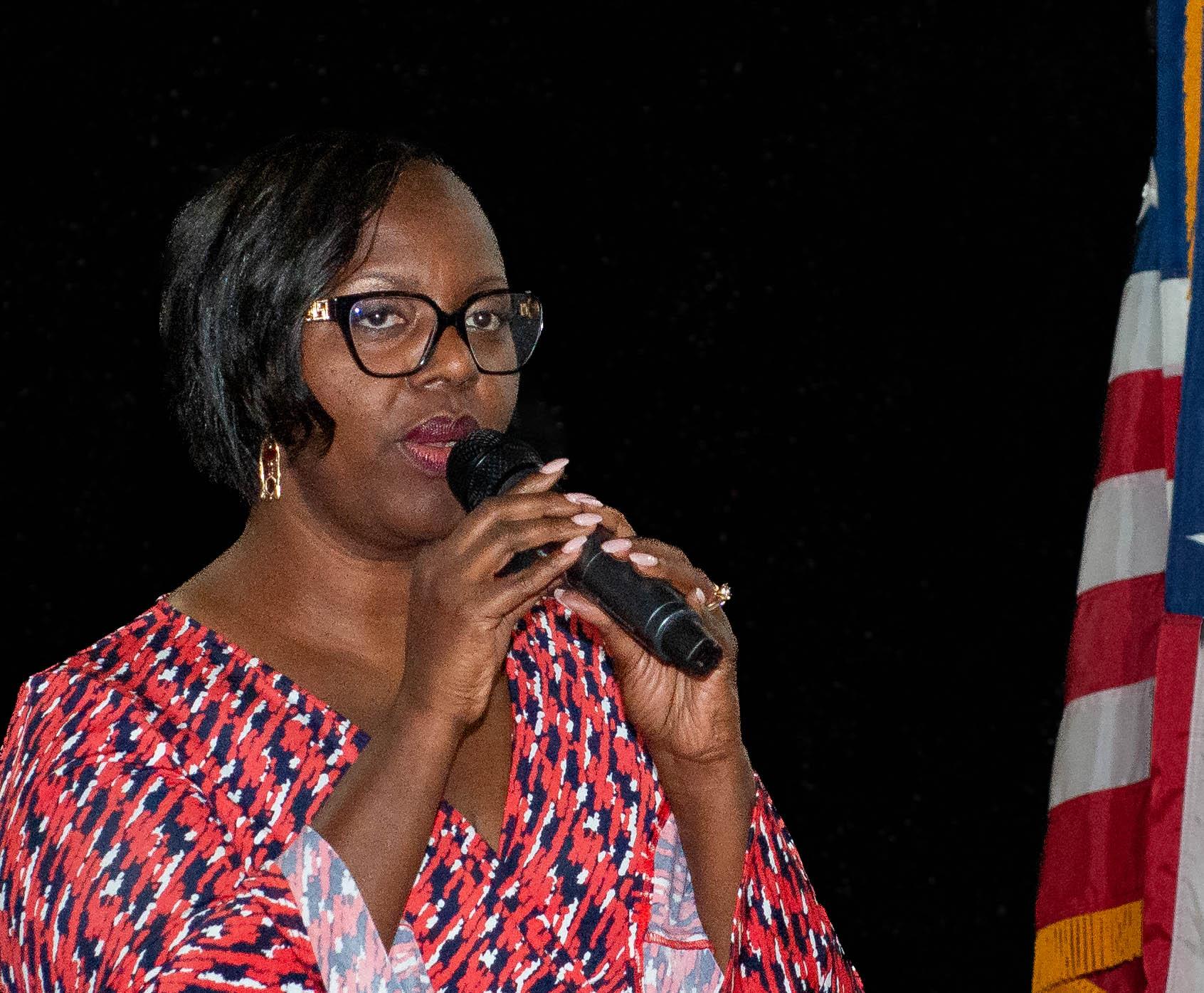 Speaker Letitia Hanke