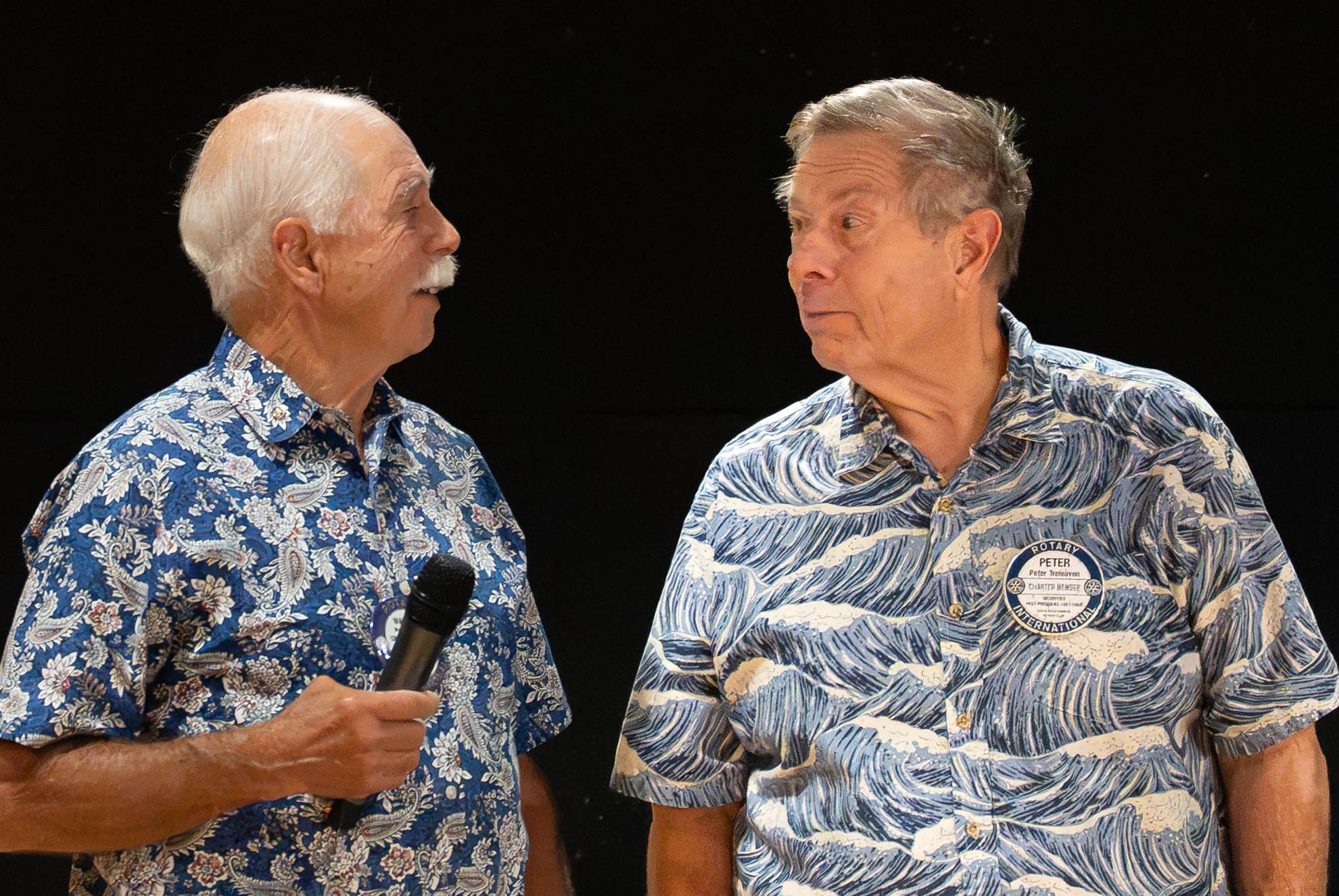Warren Smith and Peter Treleaven