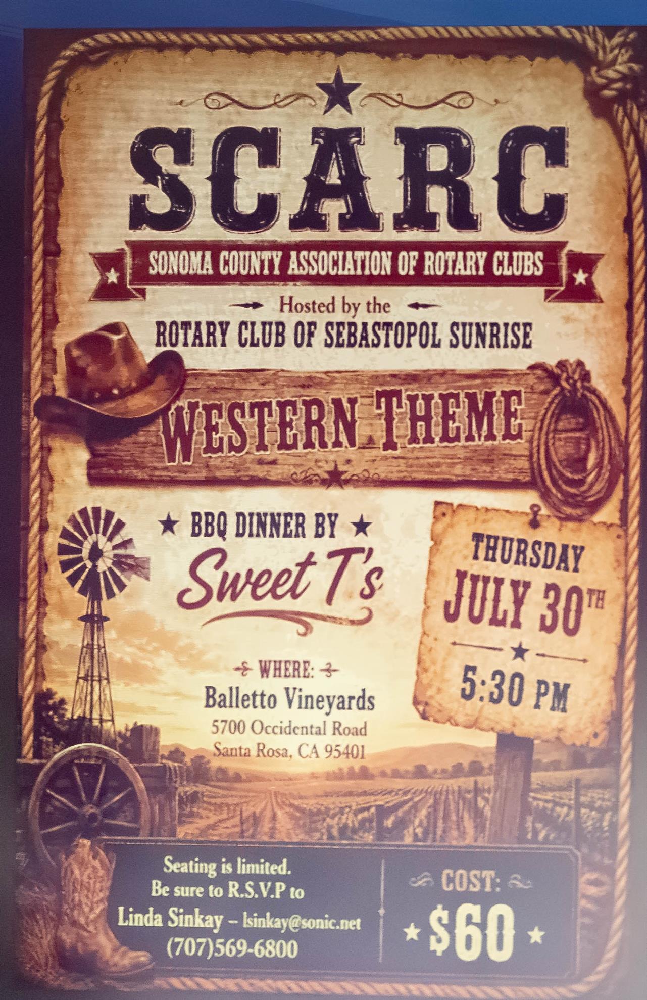 SCARC Announcment