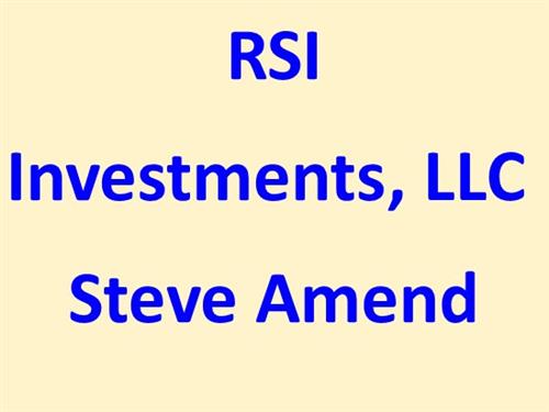 Steve Amend - RSI Investments