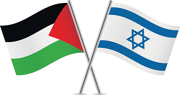 Israel and Palestine Flags