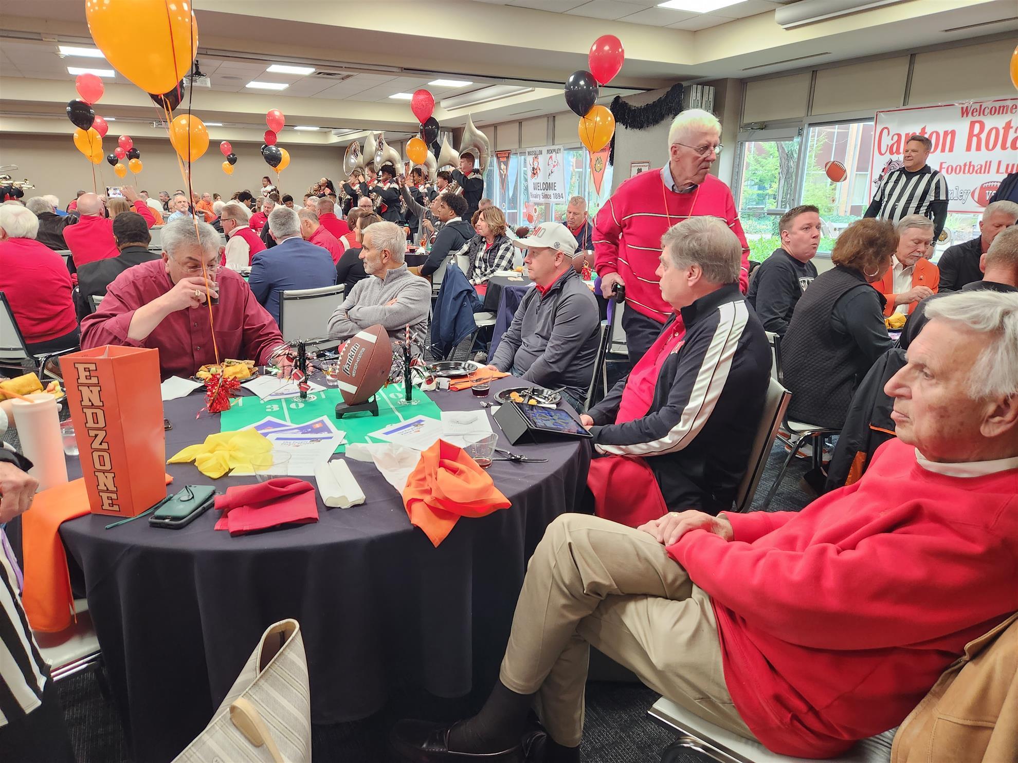 2023 joint Rotary football luncheon