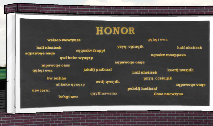 LSDF Honor Wall Paver